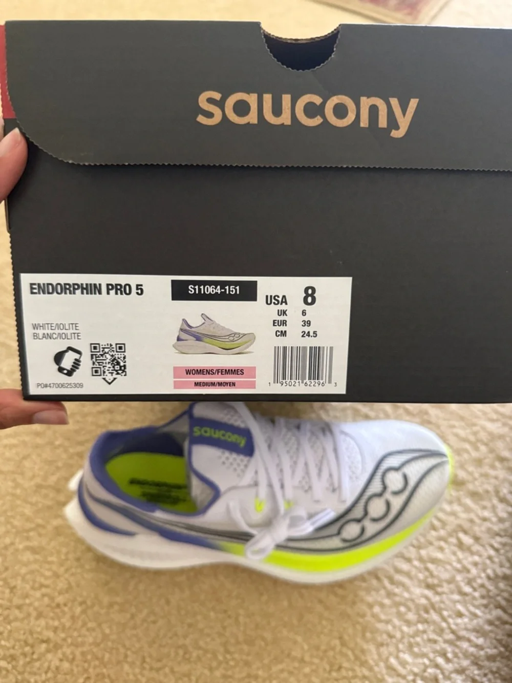 Saucony Women’s Endorphin Pro 5 - Picture 5 of 5